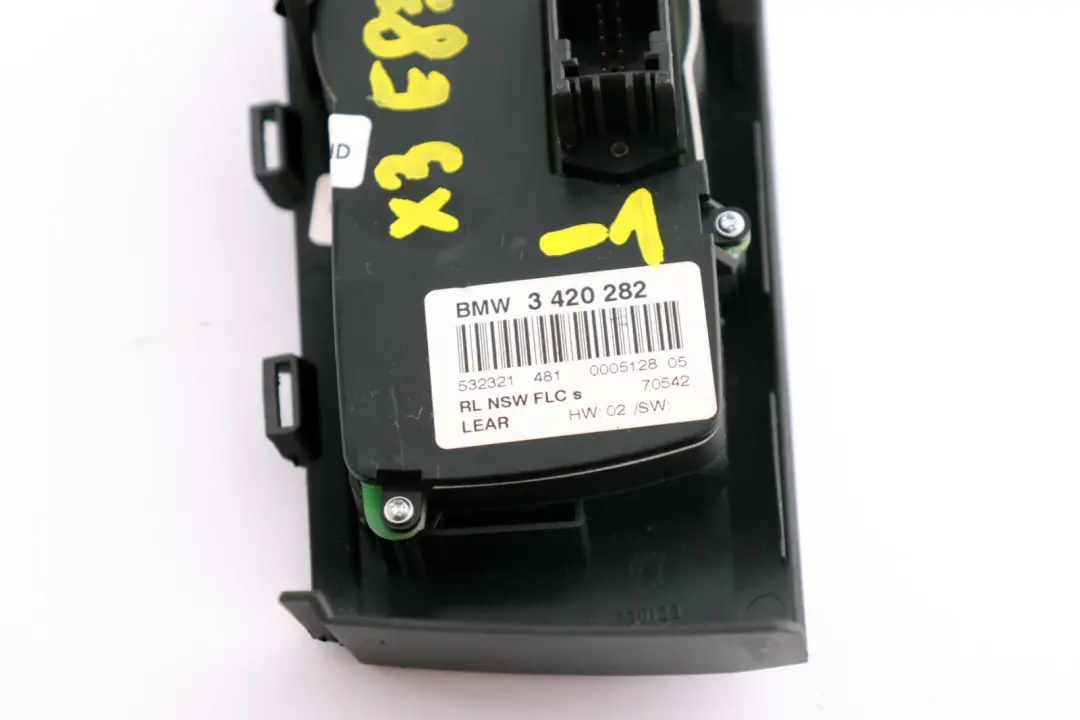 E83N LCI Control Element Light Switch Black to BMW X3 Series 1 with Part number 3420282 BMW X3 Series 1 E83N LCI Control Element Light Switch Black - SKU rhd-3420282-1 - Part number 3420282