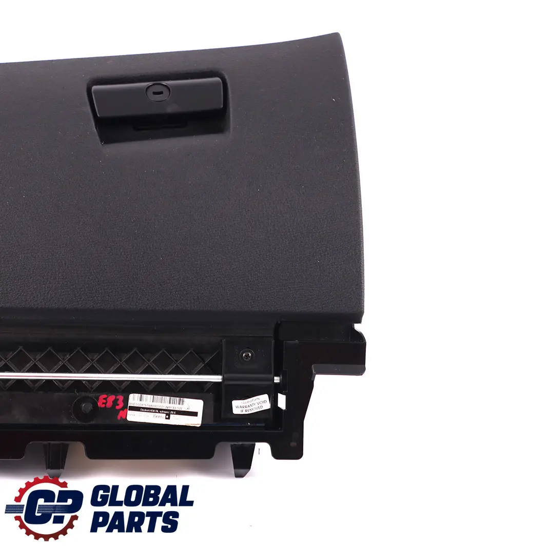 Glove Box Lid Storage Case Housing Black to BMW X3 Series E83 LCI with Part number 3420532 BMW X3 Series E83 LCI Glove Box Lid Storage Case Housing Black - SKU rhd-3420532 - Part number 3420532