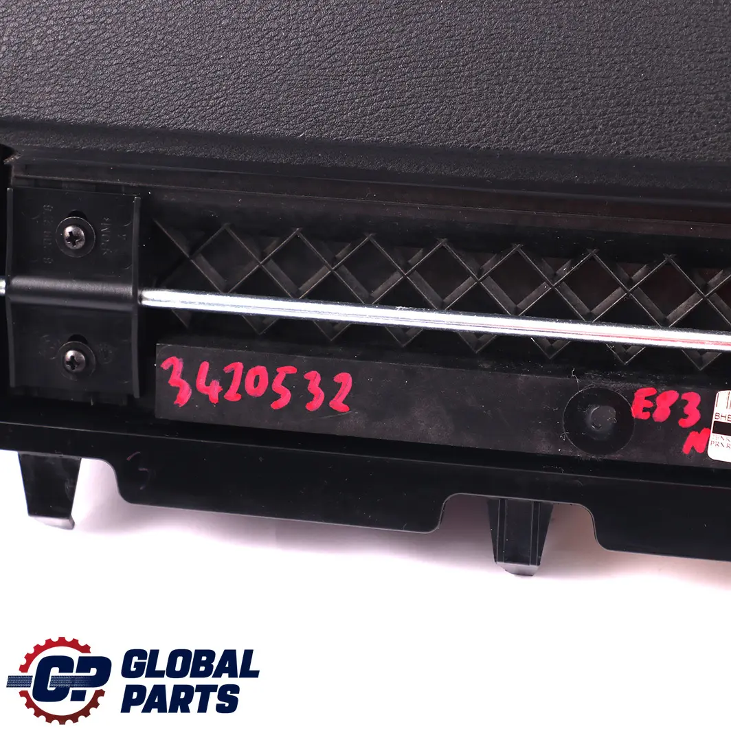 Glove Box Lid Storage Case Housing Black to BMW X3 Series E83 LCI with Part number 3420532 BMW X3 Series E83 LCI Glove Box Lid Storage Case Housing Black - SKU rhd-3420532 - Part number 3420532