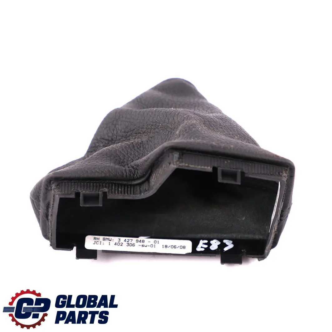 E83N LCI Leather Nevada Gear Lever Cover Selector Black to BMW X3 E83 with Part number 3427948 BMW X3 E83 E83N LCI Leather Nevada Gear Lever Cover Selector Black - SKU rhd-3427948 - Part number 3427948