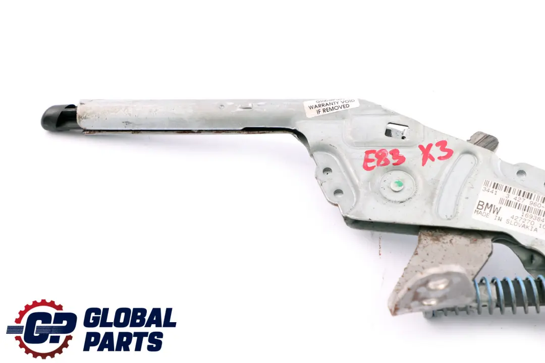 E83N Handbrake Hand Brake Lever Mechanism to BMW X3 Series E83 with Part number 3427960 BMW X3 Series E83 E83N Handbrake Hand Brake Lever Mechanism - SKU rhd-3427960 - Part number 3427960