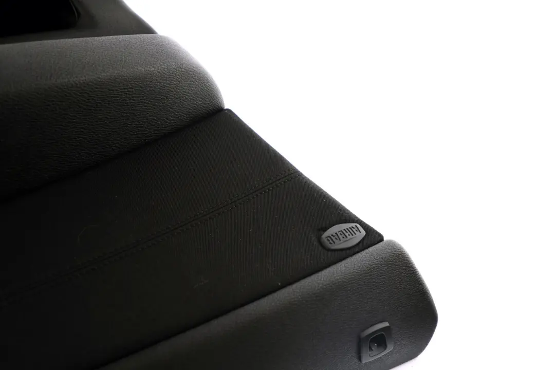 Front Left N/S Door Card Lining Trim Cloth Black to BMW X3 Series E83 LCI with Part number 3439827 BMW X3 Series E83 LCI Front Left N/S Door Card Lining Trim Cloth Black - SKU rhd-3439827 - Part number 3439827