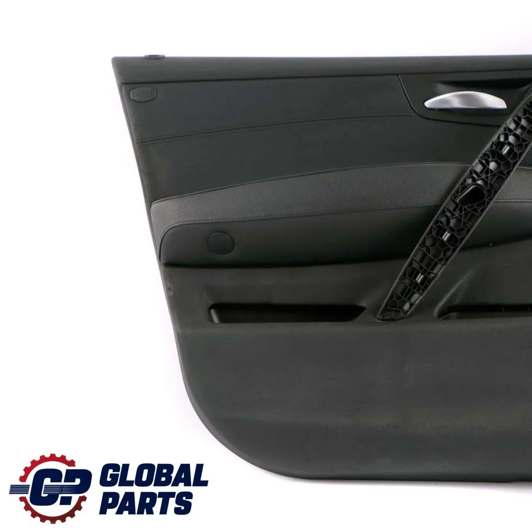 BMW X3 Series E83 LCI Front Left N/S Door Card Lining Trim Leather Black - SKU rhd-3439831 - Part number 3439831