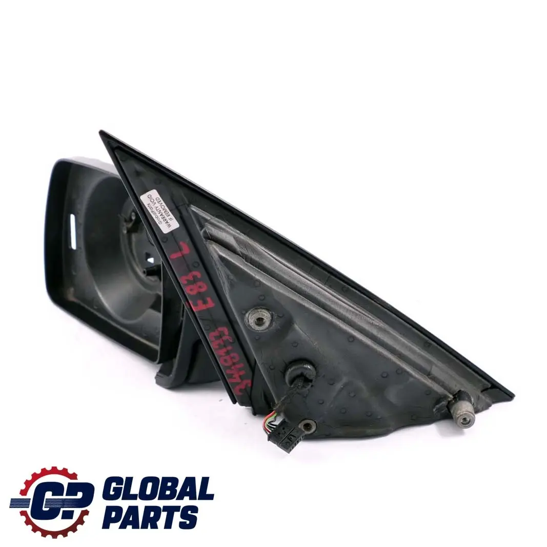 BMW X3 Series E83 Outside Heated Left Door N/S Base Wing Mirror - SKU rhd-3448133 - Part number 3448133