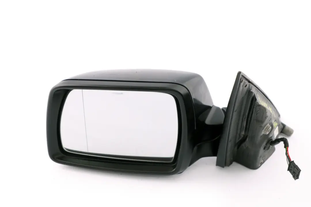 BMW X3 Series E83 Heated Left Door N/S Wing Mirror Black Sapphire Metallic 475 - SKU rhd-3448133-BS - Part number 3448133