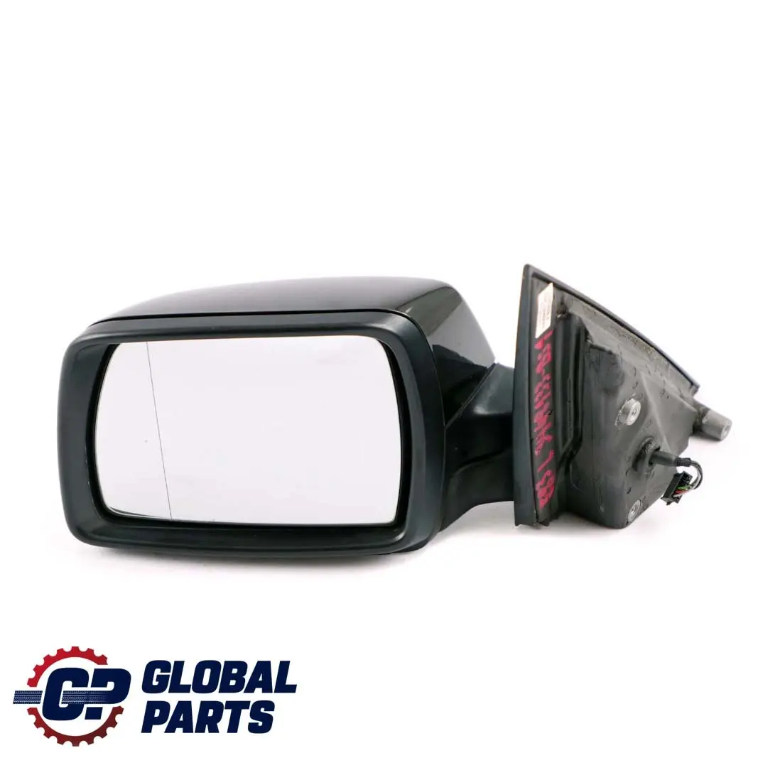 BMW X3 Series 1 E83 Heated Left Door N/S Wing Mirror Black Sapphire Metallic - SKU rhd-3448133-BS1 - Part number 3448133