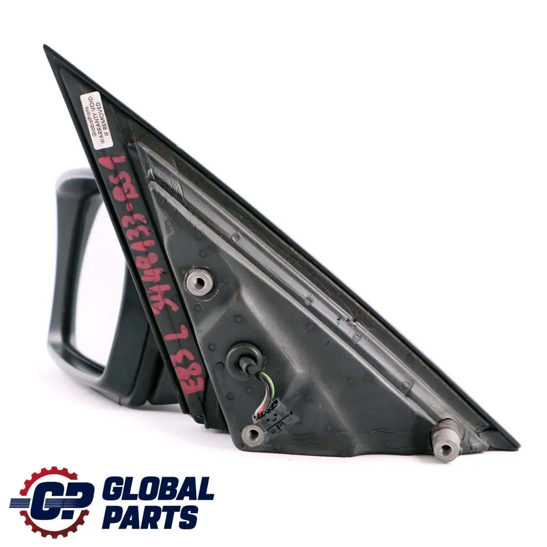 Heated Left Door N/S Wing Mirror Black Sapphire Metallic to BMW X3 Series 1 E83 with Part number 3448133 BMW X3 Series 1 E83 Heated Left Door N/S Wing Mirror Black Sapphire Metallic - SKU rhd-3448133-BS1 - Part number 3448133