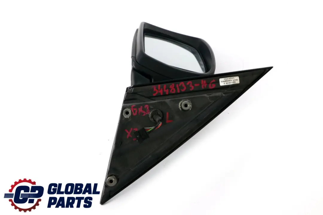 BMW X3 Series E83 Heated Left Door N/S Wing Mirror Highland Gruen Green A11 - SKU rhd-3448133-HG - Part number 3448133