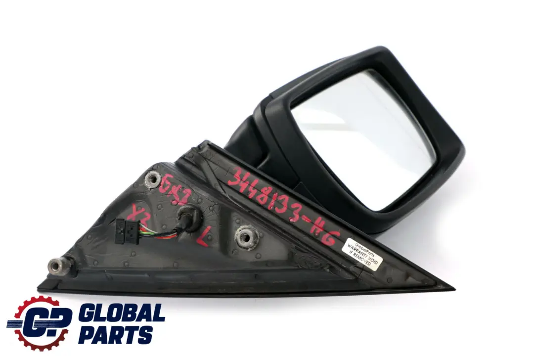 BMW X3 Series E83 Heated Left Door N/S Wing Mirror Highland Gruen Green A11 - SKU rhd-3448133-HG - Part number 3448133