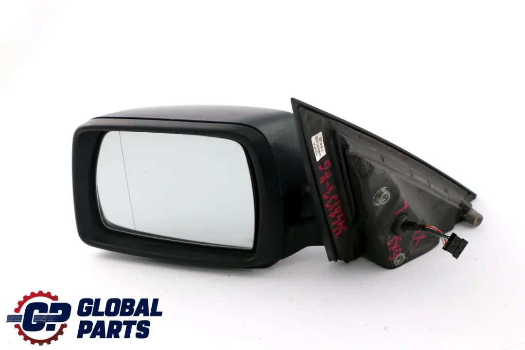 BMW X3 Series E83 Heated Left Door N/S Wing Mirror Highland Gruen Green A11 - SKU rhd-3448133-HG - Part number 3448133