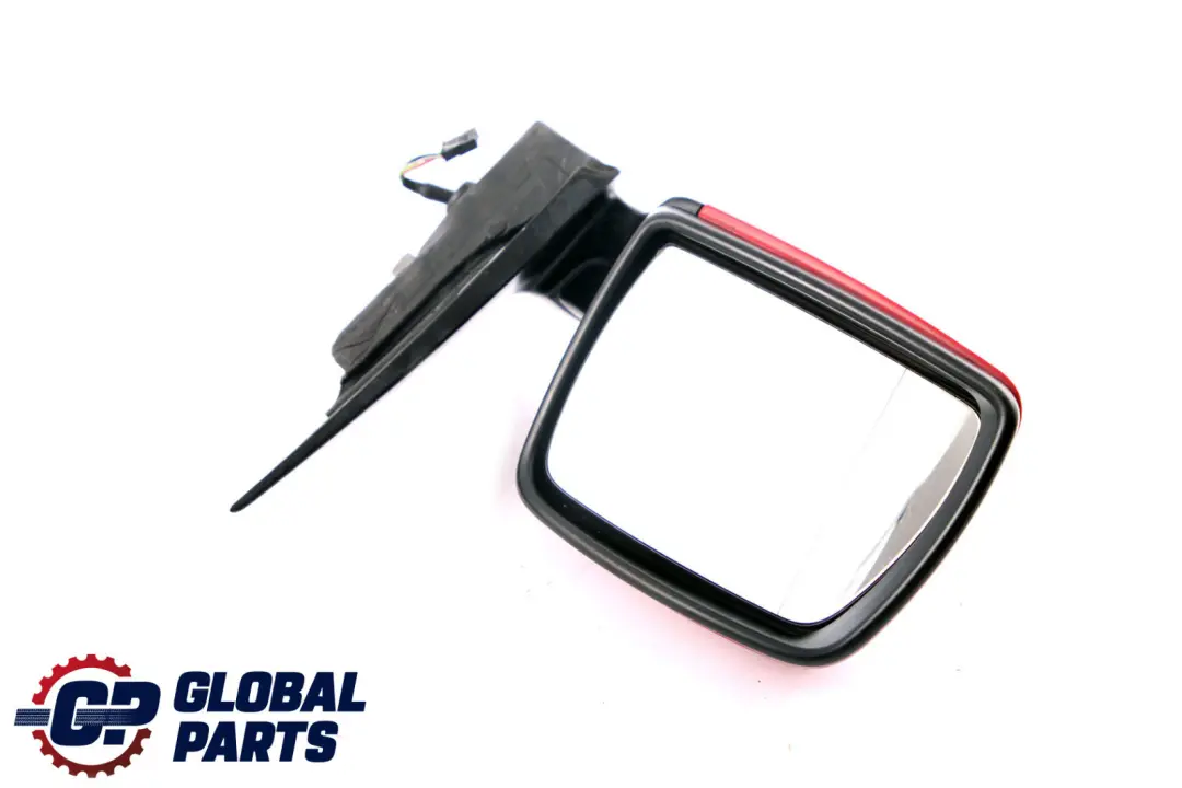 BMW X3 Series E83 Heated Left Door N/S Wing Mirror Karmesinrot Red - SKU rhd-3448133-KAR - Part number 3448133