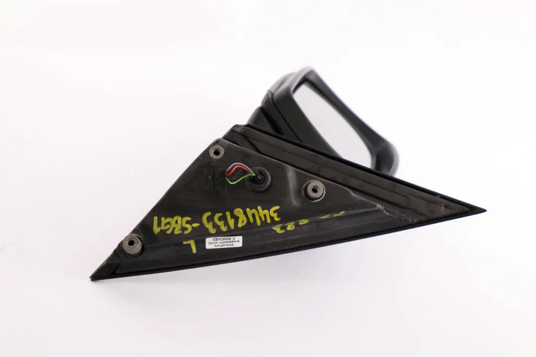 Heated Left Door N/S Wing Mirror Silbergrau Silver Grey A08 to BMW X3 Series 1 E83 with Part number 3448133 BMW X3 Series 1 E83 Heated Left Door N/S Wing Mirror Silbergrau Silver Grey A08 - SKU rhd-3448133-SBG1 - Part number 3448133