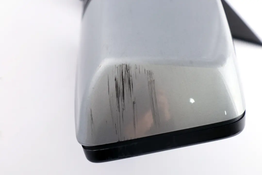 BMW X3 Series 1 E83 Heated Left Door N/S Wing Mirror Silbergrau Silver Grey A08 - SKU rhd-3448133-SBG1 - Part number 3448133
