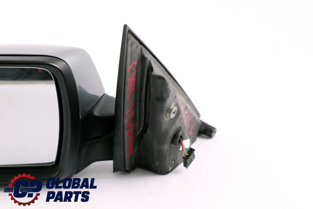 BMW X3 Series 3 E83 Heated Left Door N/S Wing Mirror Silbergrau Silver Grey A08 - SKU rhd-3448133-SBG3 - Part number 3448133