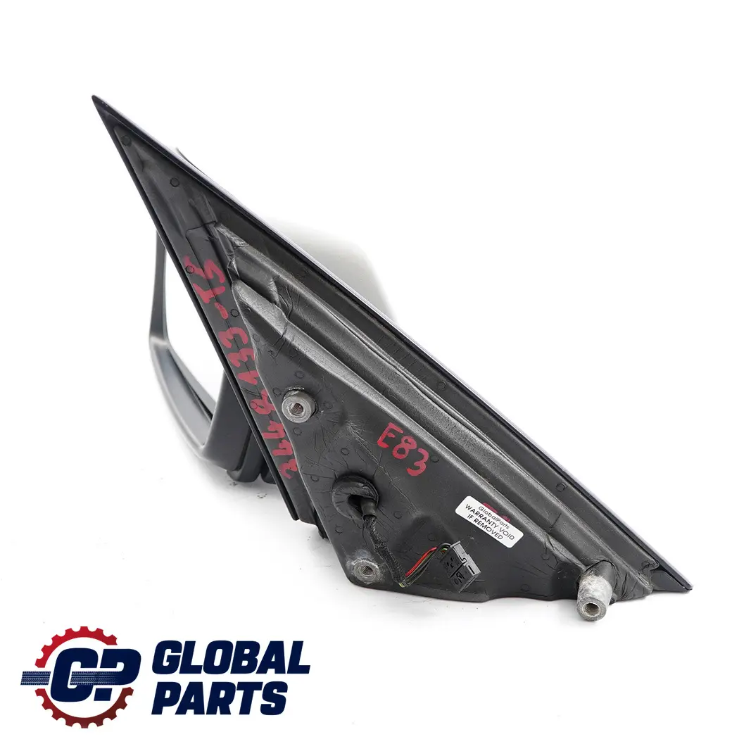 Heated Left Door Wing Mirror N/S Titansilber Silver 354 to BMW X3 Series E83 with Part number 3448133 BMW X3 Series E83 Heated Left Door Wing Mirror N/S Titansilber Silver 354 - SKU rhd-3448133-TS - Part number 3448133