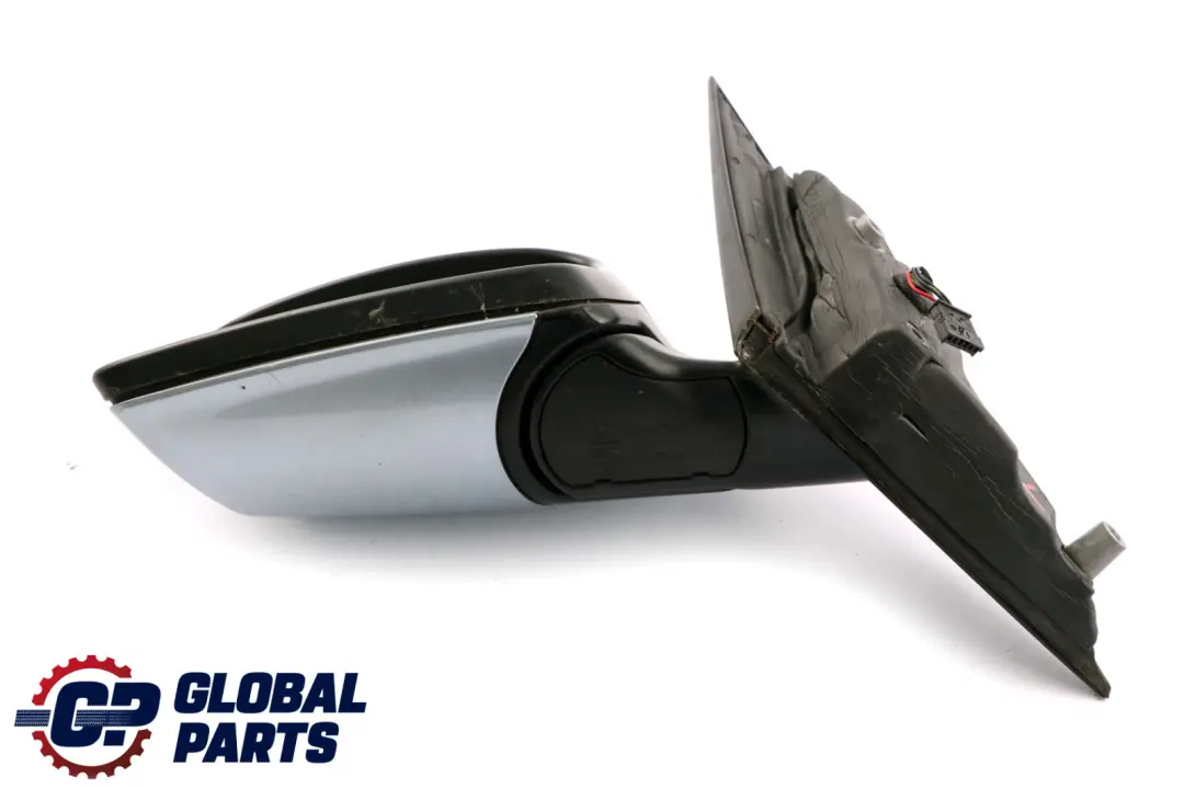 Heated Left Door Wing Mirror N/S Bluewater Metallic 896 to BMW X3 Series E83 with Part number 3448133 BMW X3 Series E83 Heated Left Door Wing Mirror N/S Bluewater Metallic 896 - SKU rhd-3448133-WB - Part number 3448133