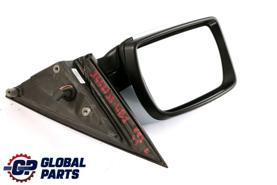 Heated Left Door Wing Mirror N/S Bluewater Metallic 896 to BMW X3 Series 1 E83 with Part number 3448133 BMW X3 Series 1 E83 Heated Left Door Wing Mirror N/S Bluewater Metallic 896 - SKU rhd-3448133-WB1 - Part number 3448133