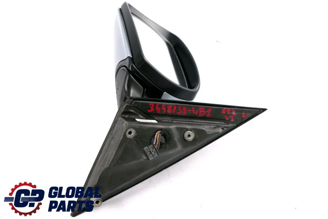 Heated Left Door Wing Mirror N/S Bluewater Metallic 896 to BMW X3 Series 1 E83 with Part number 3448133 BMW X3 Series 1 E83 Heated Left Door Wing Mirror N/S Bluewater Metallic 896 - SKU rhd-3448133-WB1 - Part number 3448133