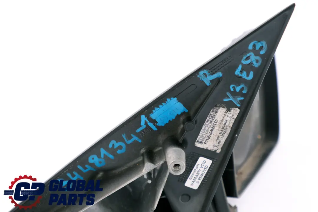 Heated Right Door Base Wing Mirror O/S to BMW X3 Series E83 with Part number 3448134 BMW X3 Series E83 Heated Right Door Base Wing Mirror O/S - SKU rhd-3448134-1 - Part number 3448134