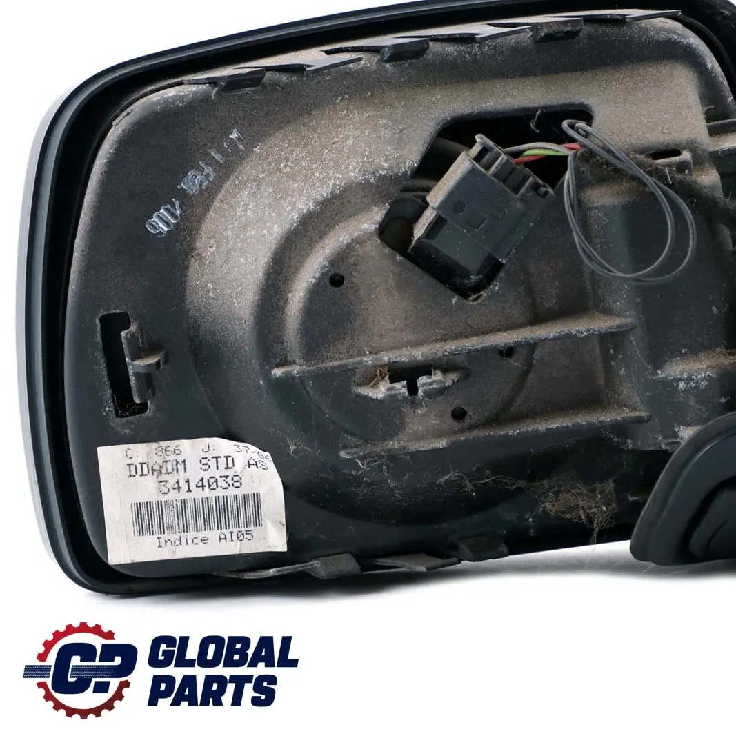 Heated Outside Right Door Wing Mirror Base O/S With Glass to BMW X3 Series E83 with Part number 3448134 BMW X3 Series E83 Heated Outside Right Door Wing Mirror Base O/S With Glass - SKU rhd-3448134 - Part number 3448134