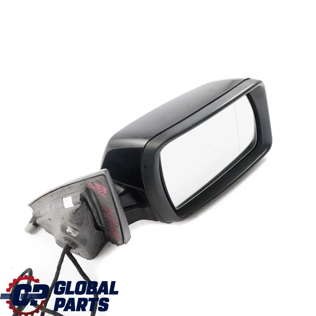 Heated Right Door Wing Mirror O/S Black Sapphire Metallic 475 to BMW X3 E83 LCI 1 with Part number 3448134 BMW X3 E83 LCI 1 Heated Right Door Wing Mirror O/S Black Sapphire Metallic 475 - SKU rhd-3448134-BS1 - Part number 3448134