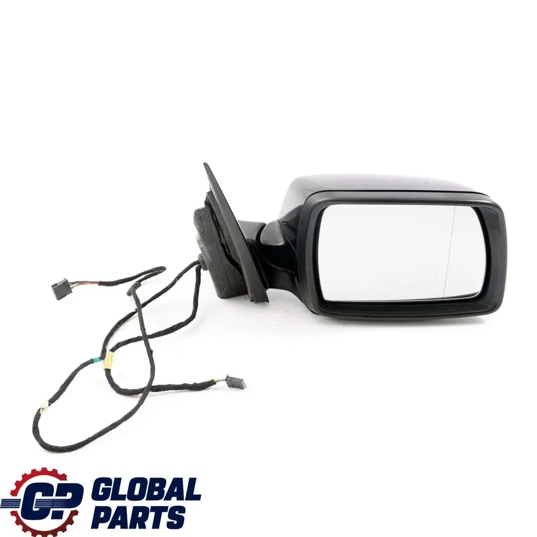 Heated Right Door Wing Mirror O/S Black Sapphire Metallic 475 to BMW X3 E83 LCI 1 with Part number 3448134 BMW X3 E83 LCI 1 Heated Right Door Wing Mirror O/S Black Sapphire Metallic 475 - SKU rhd-3448134-BS1 - Part number 3448134
