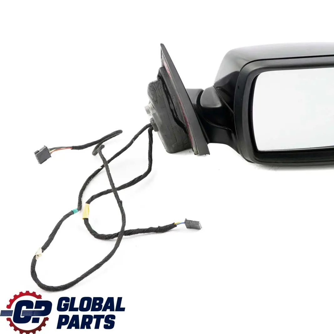 Heated Right Door Wing Mirror O/S Black Sapphire Metallic 475 to BMW X3 E83 LCI 1 with Part number 3448134 BMW X3 E83 LCI 1 Heated Right Door Wing Mirror O/S Black Sapphire Metallic 475 - SKU rhd-3448134-BS1 - Part number 3448134