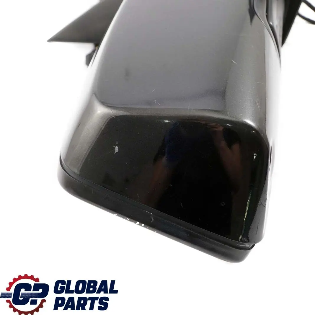 Heated Right Door Wing Mirror O/S Black Sapphire Metallic 475 to BMW X3 E83 LCI 1 with Part number 3448134 BMW X3 E83 LCI 1 Heated Right Door Wing Mirror O/S Black Sapphire Metallic 475 - SKU rhd-3448134-BS1 - Part number 3448134