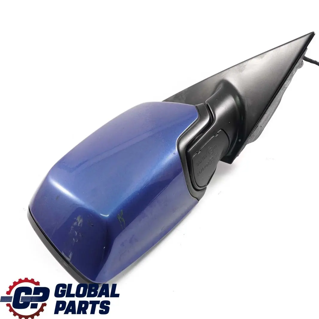 BMW X3 E83 LCI Heated Right Door Wing Mirror O/S Montegoblau Montego Blue A51 - SKU rhd-3448134-MTB - Part number 3448134