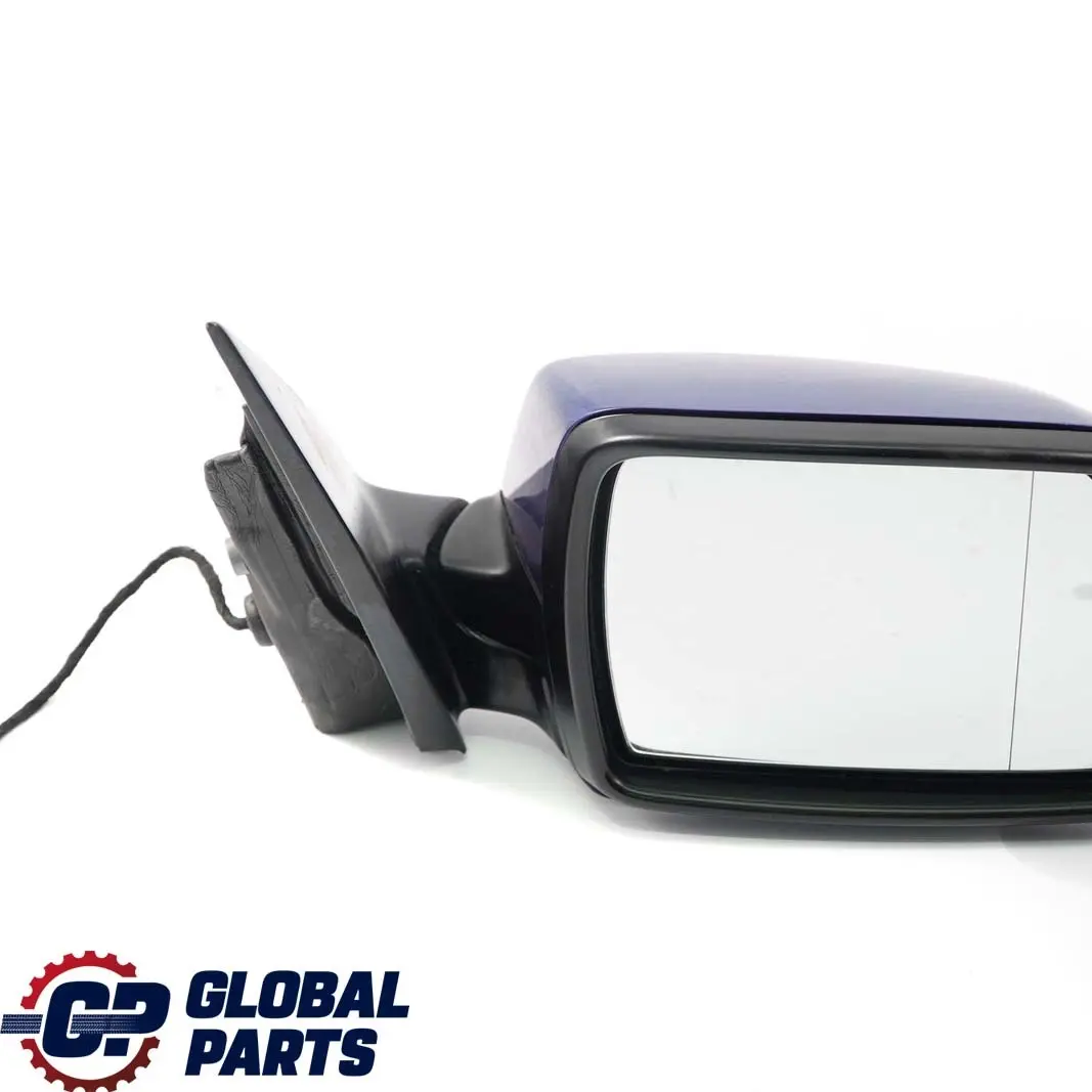 BMW X3 E83 LCI Heated Right Door Wing Mirror O/S Montegoblau Montego Blue A51 - SKU rhd-3448134-MTB - Part number 3448134