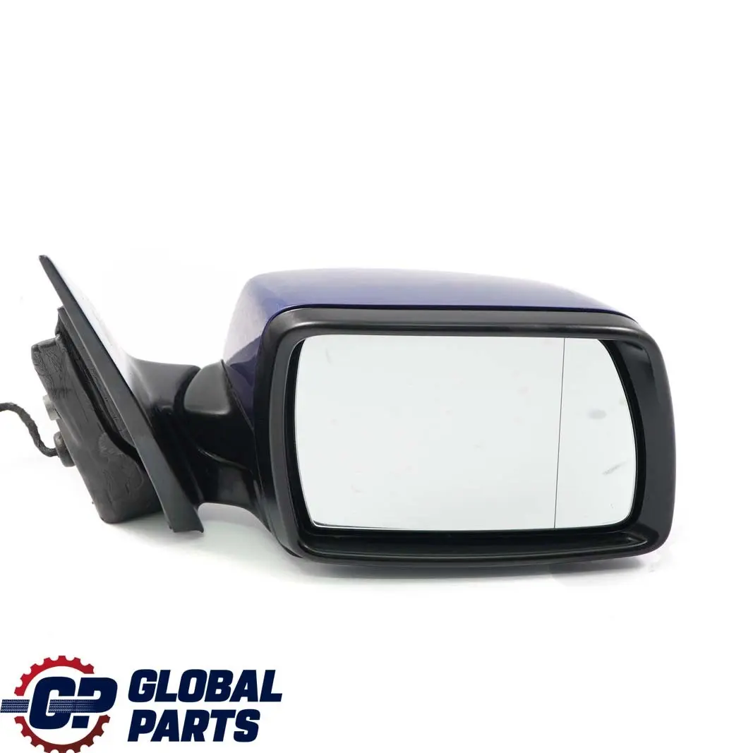 BMW X3 E83 LCI Heated Right Door Wing Mirror O/S Montegoblau Montego Blue A51 - SKU rhd-3448134-MTB - Part number 3448134