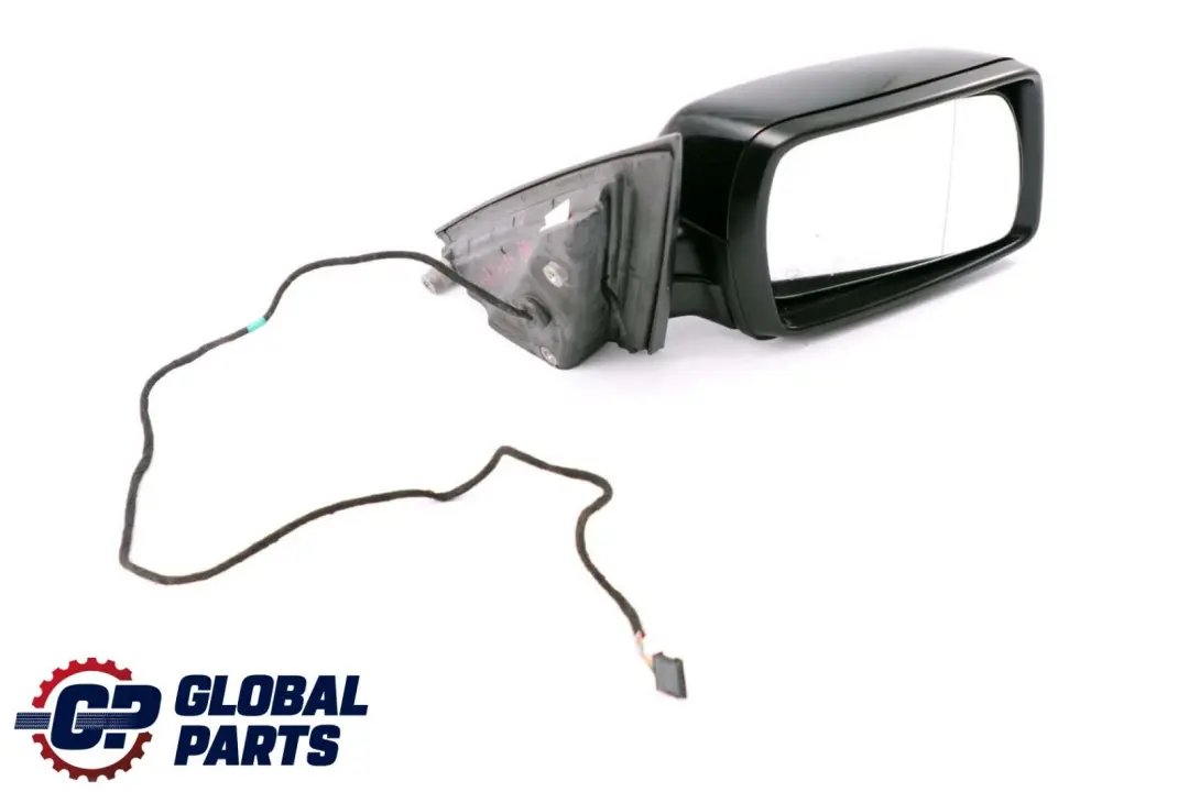 BMW X3 Series E83 Right O/S Door Wing Heated Outside Mirror Schwarz 2 Black 668 - SKU rhd-3448134-SCH - Part number 3448134