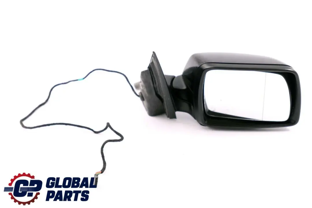 BMW X3 Series E83 Right O/S Door Wing Heated Outside Mirror Schwarz 2 Black 668 - SKU rhd-3448134-SCH - Part number 3448134