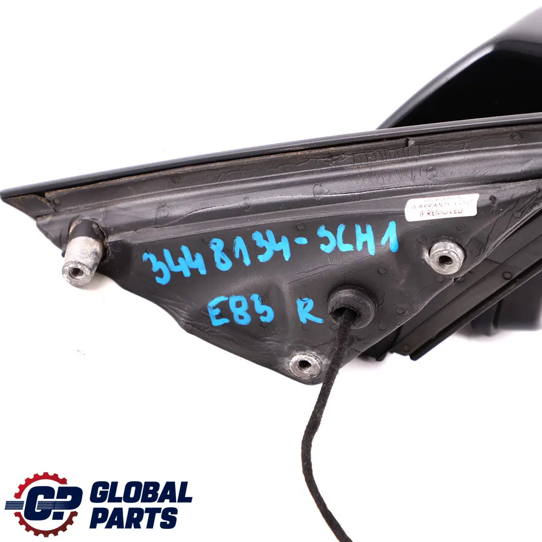 Right O/S Door Wing Heated Outside Mirror Schwarz 2 Black 668 to BMW X3 E83 1 with Part number 3448134 BMW X3 E83 1 Right O/S Door Wing Heated Outside Mirror Schwarz 2 Black 668 - SKU rhd-3448134-SCH1 - Part number 3448134
