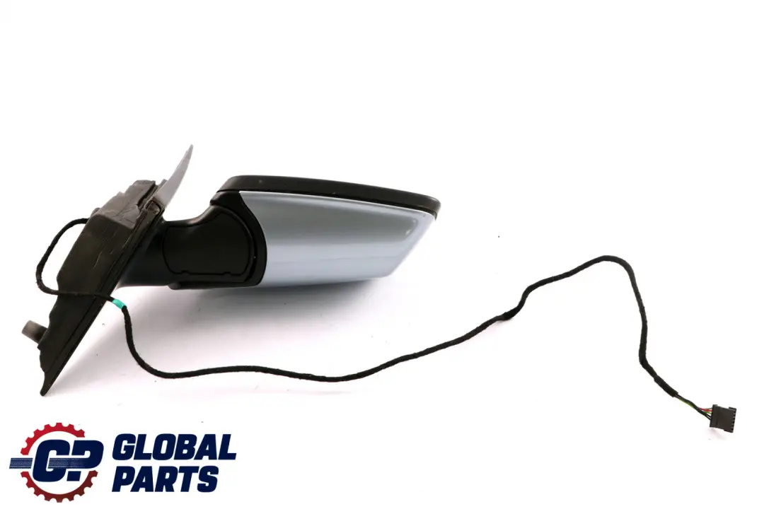 BMW X3 Series E83 Heated Right Door Wing Mirror O/S Bluewater Metallic 896 - SKU rhd-3448134-WB - Part number 3448134