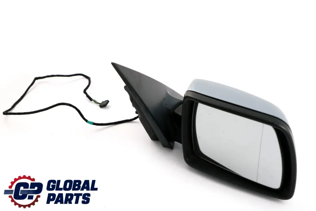 BMW X3 Series E83 Heated Right Door Wing Mirror O/S Bluewater Metallic 896 - SKU rhd-3448134-WB - Part number 3448134