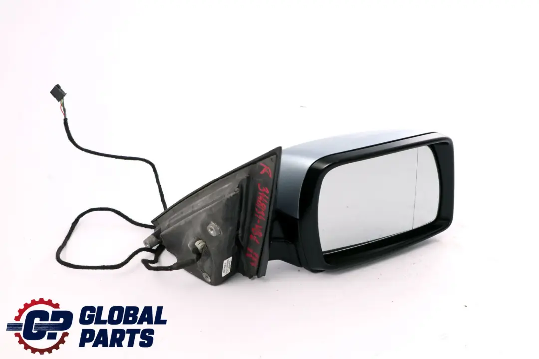 Heated Right Door Wing Mirror O/S Bluewater Metallic 896 to BMW X3 Series 1 E83 with Part number 3448134 BMW X3 Series 1 E83 Heated Right Door Wing Mirror O/S Bluewater Metallic 896 - SKU rhd-3448134-WB1 - Part number 3448134