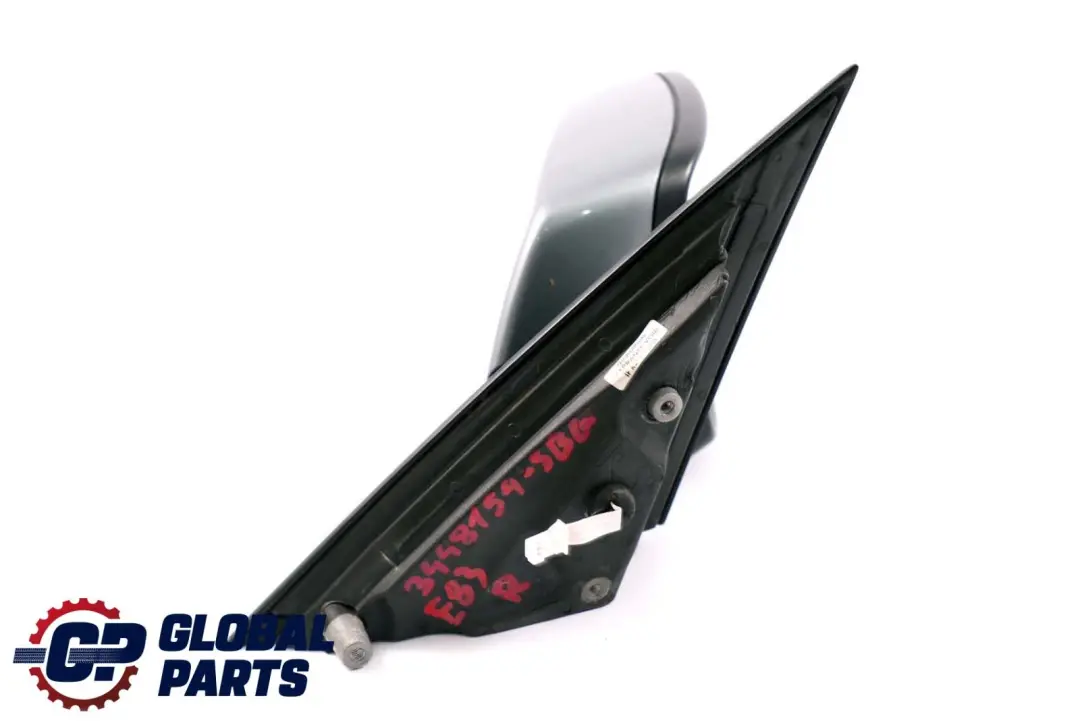 Heated Right O/S Door Wing Mirror Silbergrau Silver Grey A08 to BMW X3 Series E83 with Part number 3448154 BMW X3 Series E83 Heated Right O/S Door Wing Mirror Silbergrau Silver Grey A08 - SKU rhd-3448154-SBG - Part number 3448154