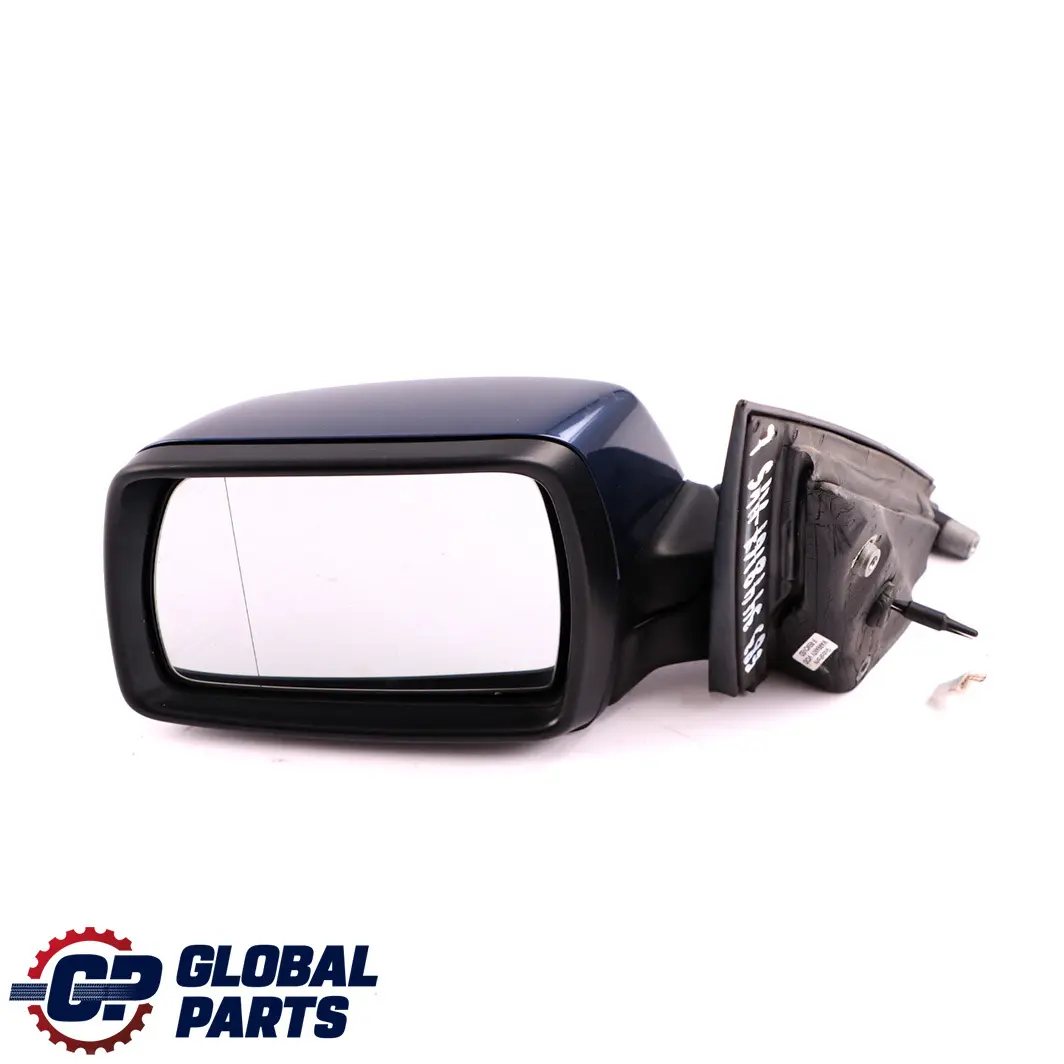 BMW X3 E83 Front Left Door Wing Mirror N/S Mysticblau Metallic Mystic Blue A07 - SKU rhd-3448167-MYS - Part number 3448167
