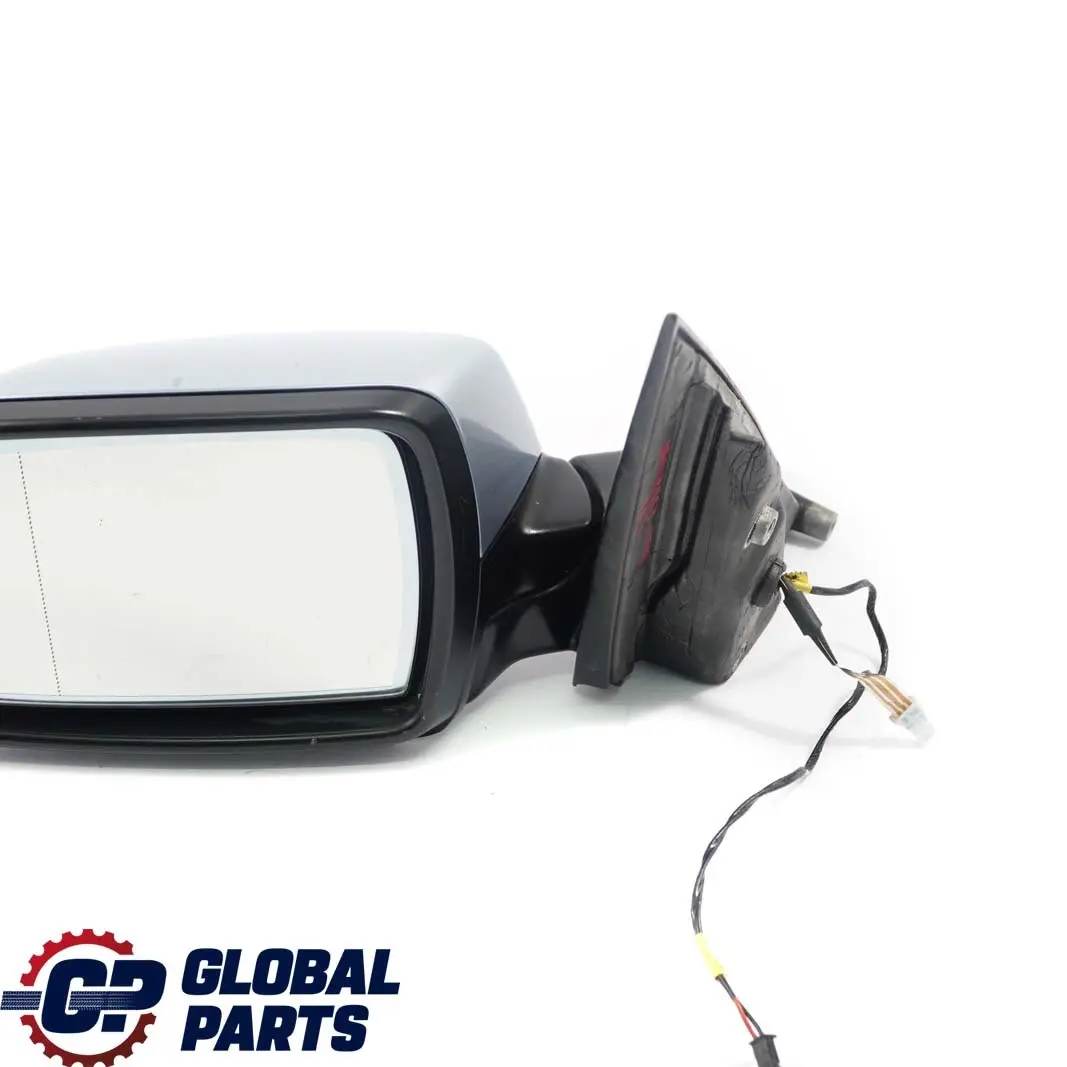 Front Left Door Wing Mirror N/S Quarzblau Metallic Quartz Blue A18 to BMW X3 E83 with Part number 3448167 BMW X3 E83 Front Left Door Wing Mirror N/S Quarzblau Metallic Quartz Blue A18 - SKU rhd-3448167-QB - Part number 3448167