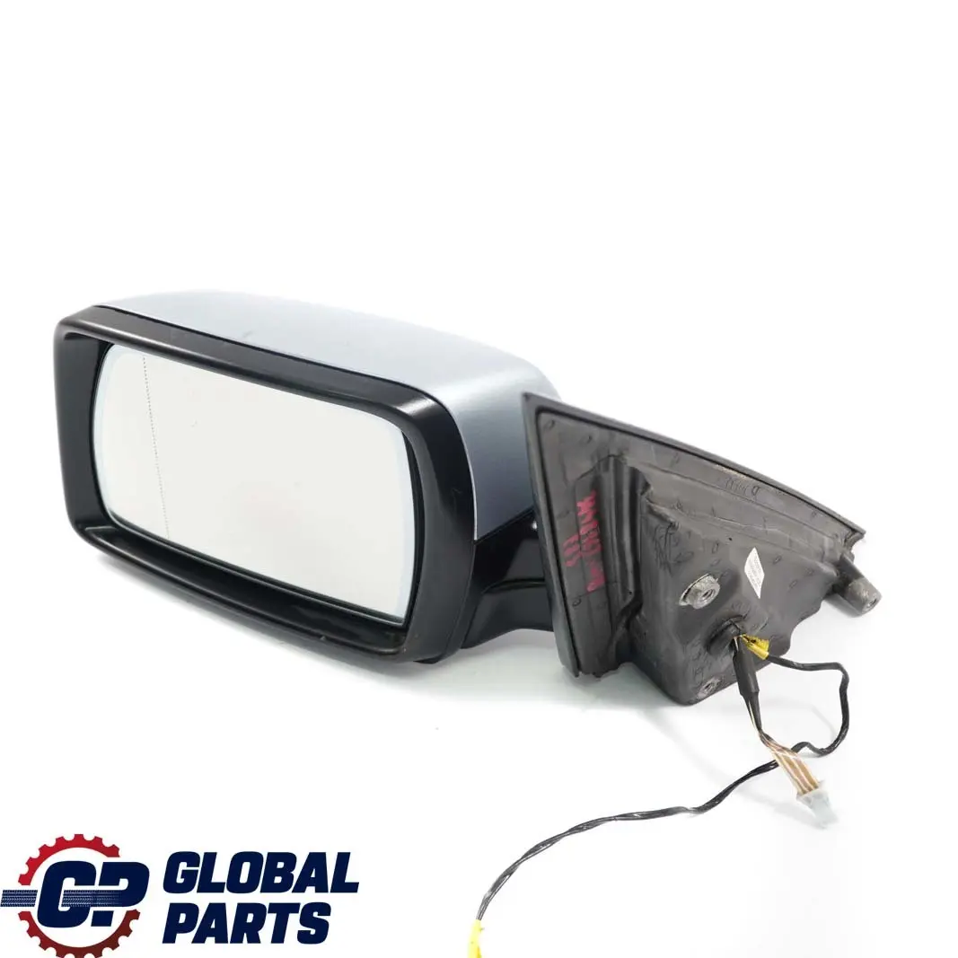 Front Left Door Wing Mirror N/S Quarzblau Metallic Quartz Blue A18 to BMW X3 E83 with Part number 3448167 BMW X3 E83 Front Left Door Wing Mirror N/S Quarzblau Metallic Quartz Blue A18 - SKU rhd-3448167-QB - Part number 3448167