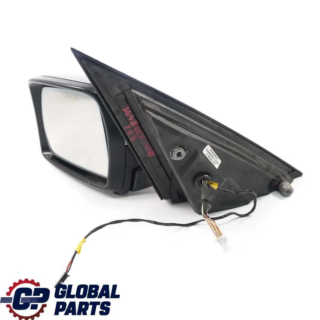 Front Left Door Wing Mirror N/S Quarzblau Metallic Quartz Blue A18 to BMW X3 E83 with Part number 3448167 BMW X3 E83 Front Left Door Wing Mirror N/S Quarzblau Metallic Quartz Blue A18 - SKU rhd-3448167-QB - Part number 3448167