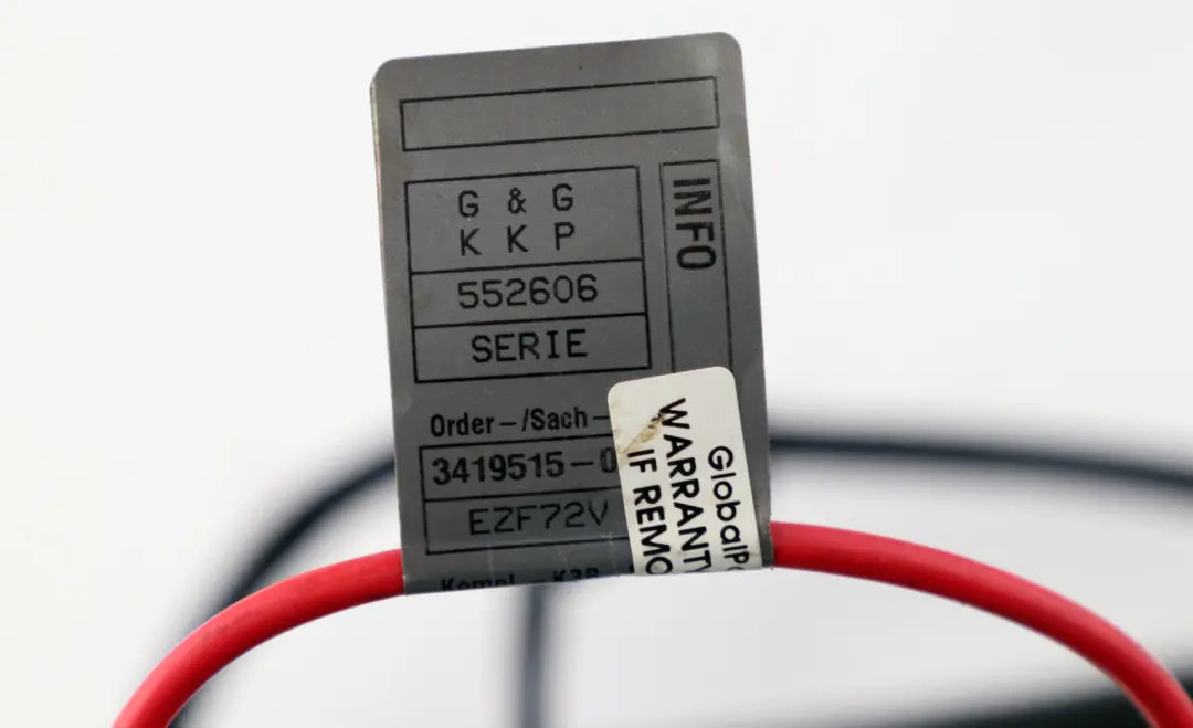 BMW X3 E83 2.5si 3.0si Petrol N52N Engine Wiring Loom Harness 3450295 - SKU rhd-3448511 - Part number 3448511