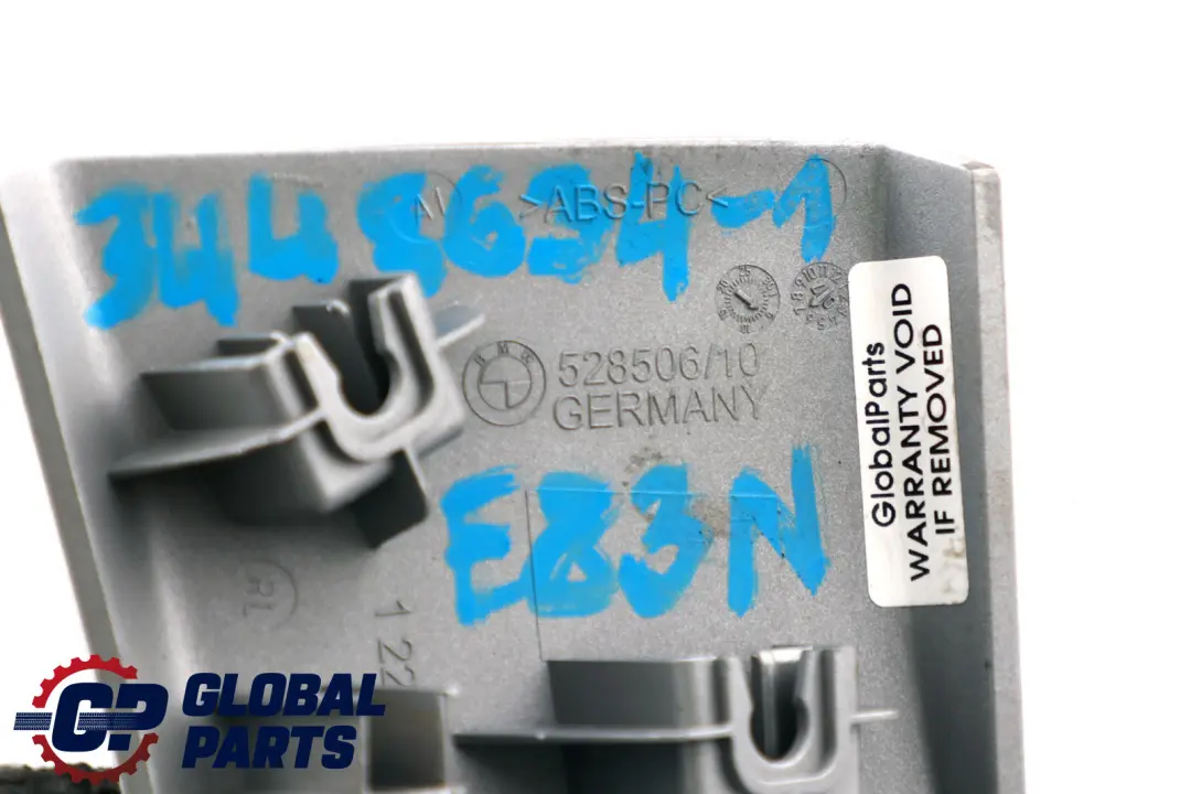 Decor Cover Instrument Panel Titanium Light 1222777 to BMW X3 Series 1 E83 LCI with Part number 3448634 BMW X3 Series 1 E83 LCI Decor Cover Instrument Panel Titanium Light 1222777 - SKU rhd-3448634-1 - Part number 3448634