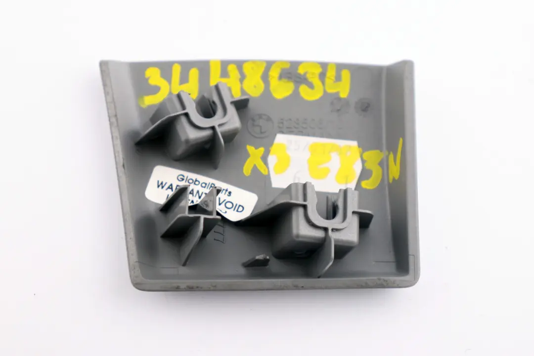 BMW X3 Series E83 LCI Decor Cover Instrument Panel Titanium Light 1222777 - SKU rhd-3448634 - Part number 3448634