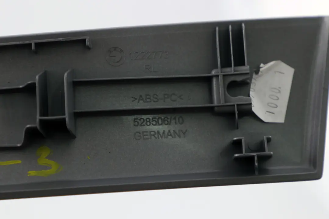 BMW X3 Series 3 E83 LCI Decor Cover Daschboard Left N/S Titanium Light 1222773 - SKU rhd-3448635-3 - Part number 3448635