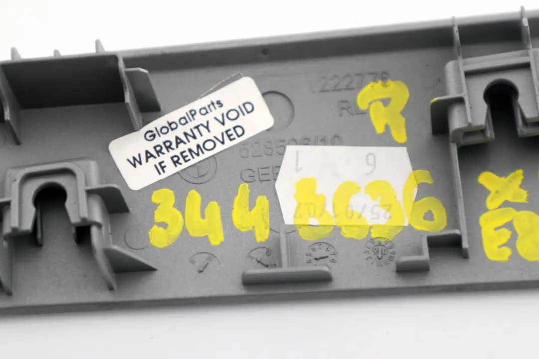 Decor Cover Instrument Panel Right O/S Titanium Light to BMW X3 Series E83 LCI with Part number 3448636 BMW X3 Series E83 LCI Decor Cover Instrument Panel Right O/S Titanium Light - SKU rhd-3448636 - Part number 3448636