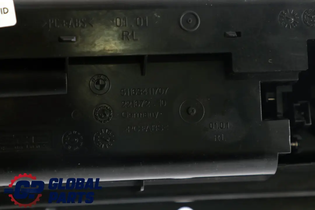 Console Trim Gearshift Gear Cover Titanium Light to BMW X3 Series 2 E83 LCI with Part number 3448661 BMW X3 Series 2 E83 LCI Console Trim Gearshift Gear Cover Titanium Light - SKU rhd-3448661-2 - Part number 3448661