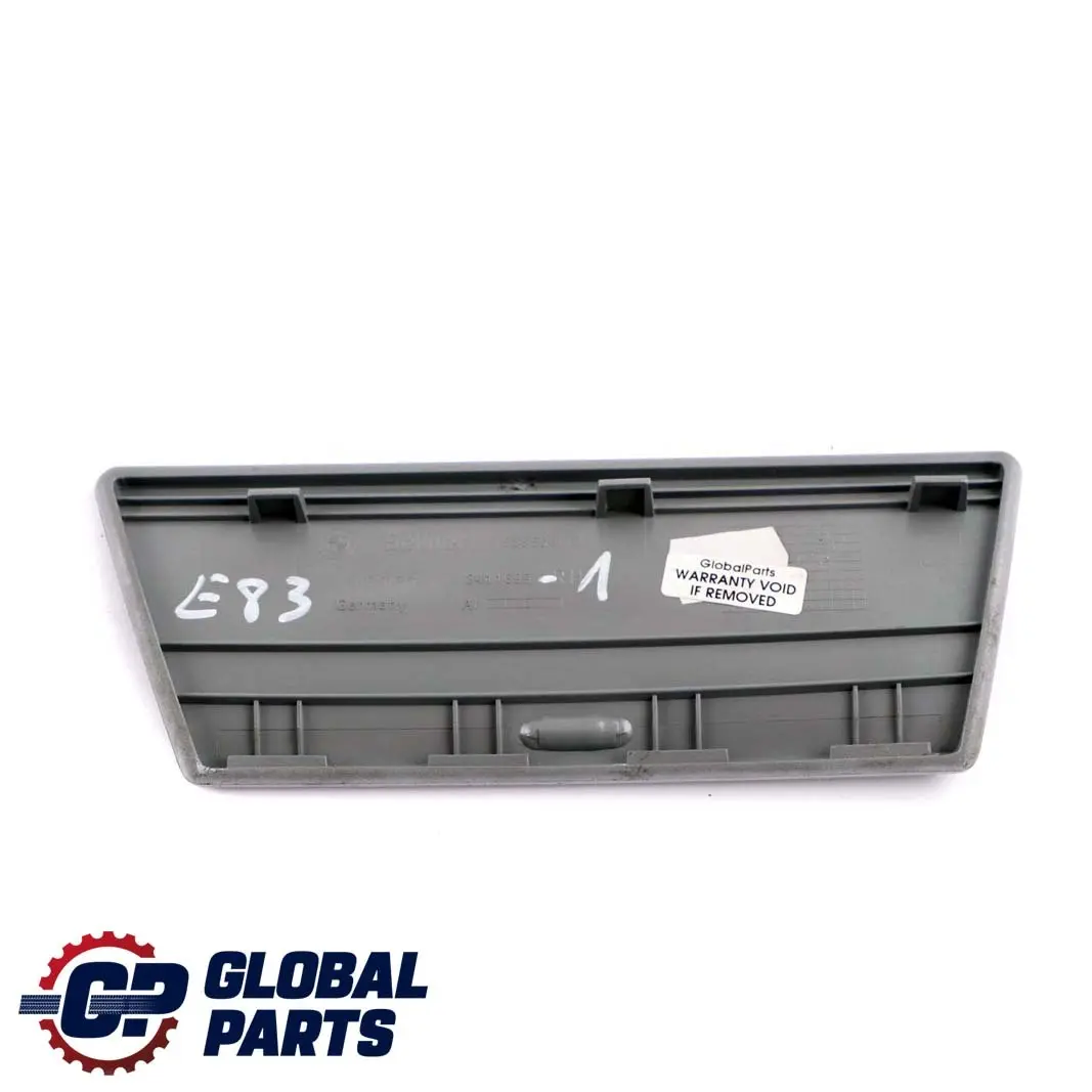 Centre Console Trim Ashtray Cover Titan 92 3411699 to BMW X3 Series E83 LCI with Part number 3448661 BMW X3 Series E83 LCI Centre Console Trim Ashtray Cover Titan 92 3411699 - SKU rhd-3448661-4 - Part number 3448661