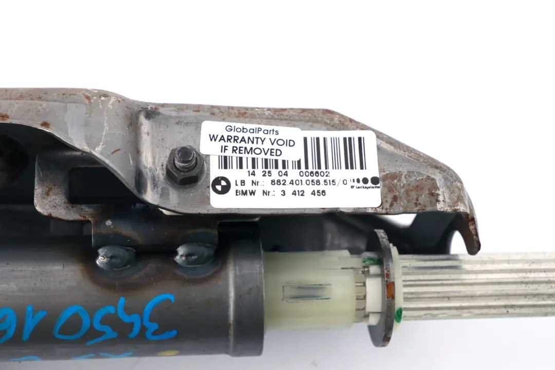 BMW X3 Series E83 Manually Adjustable Steering Column Automatic Gearbox - SKU rhd-3450162 - Part number 3412456